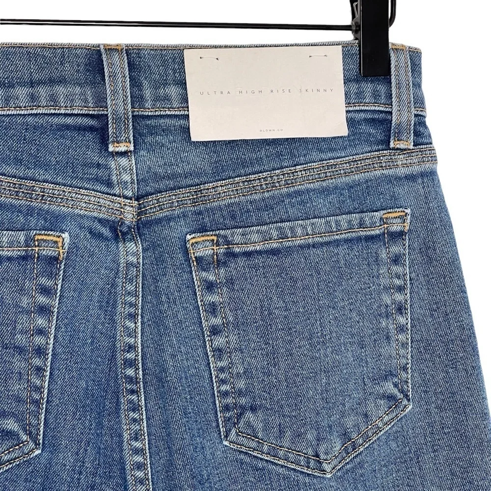 BLDWN Jeans Womens 27 NWT Ultra High Rise Skinny Stretch Denim